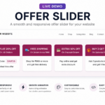 Offer Slider Code for Shopify & WordPress – Free Download