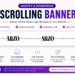 Scrolling Banner for Shopify & WordPress